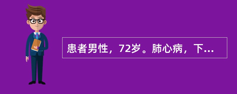 患者男性，72岁。肺心病，下肢水肿，哮喘严重并呈端坐呼吸，护理人员观察此患者时应注意护理人员应重点观察