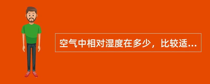 空气中相对湿度在多少，比较适合紫外线消毒