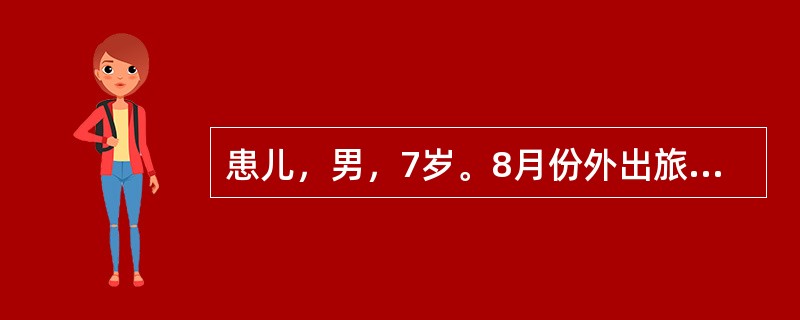 患儿，男，7岁。8月份外出旅游时发病。表现高热、惊厥3次急诊入院。体温39.5℃，面色苍白，四肢厥冷，意识模糊。本病最严重的临床表现是