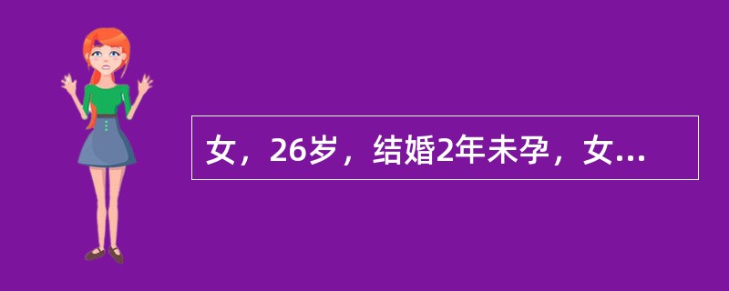 女，26岁，结婚2年未孕，女性激素测定LH/FSH＞3，首选的治疗方法是(　　)。