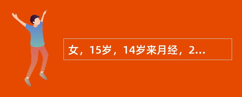 女，15岁，14岁来月经，24～30天来潮一次，每次5天。近半年月经来时腹痛，伴恶心、呕吐，第1天为重。检查未发现器质性病变。痛经的治疗考虑下列哪种方案最合理