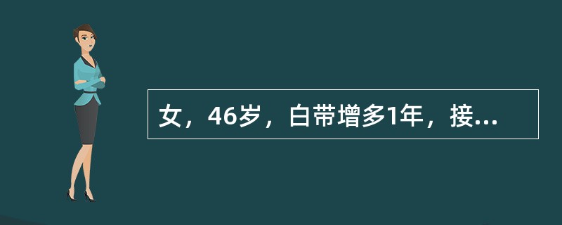 女，46岁，白带增多1年，接触性阴道流血3月，妇检：宫颈中度糜烂，子宫正常大小，质软、双侧附件无异常。阴道镜下宫颈活检提示癌细胞已突破基底膜5mm，有脉管侵袭及病灶融合现象该患者的临床分期应是