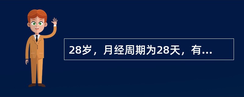 28岁，月经周期为28天，有排卵的妇女于月经周期第17天刮宫，子宫内膜镜检属于