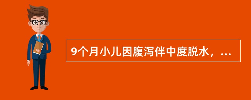 9个月小儿因腹泻伴中度脱水，经补液后脱水纠正，但突然出现呼吸变浅，反应差，腹胀；查体：体温正常，心率148次/分，精神萎靡，面色苍白，四肢肌张力低，心音低钝，腹胀，肠鸣音弱，膝反射消失，最可能的诊断是