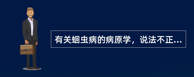 有关蛔虫病的病原学，说法不正确的是（）