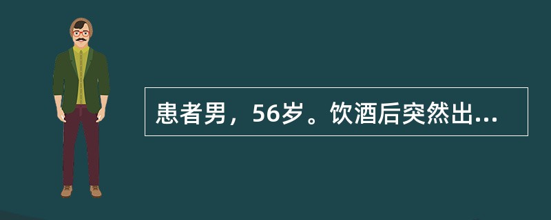 患者男，56岁。饮酒后突然出现右上腹部剧烈疼痛，无寒战、发热，Murphy征阳性。首先应考虑为