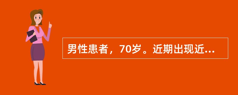 男性患者，70岁。近期出现近事记忆受损，智能减退，难以胜任简单家务劳动，不能正确回答自己亲人的名字与年龄，但尚能记住自己的名字，饮食不知饥饱，外出找不到家门，举止幼稚，不知羞耻等主要表现。该患者如进入