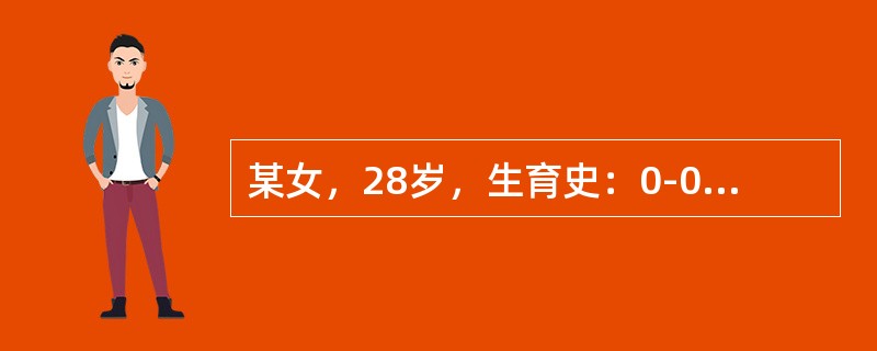 某女，28岁，生育史：0-0-1-0，主诉妊娠4个月，昨搬重物后，腰酸、下坠感，今上午始下腹有阵痛，30分钟前阴道有流液，量较多，湿透内裤，急诊来院。最可能的诊断是()