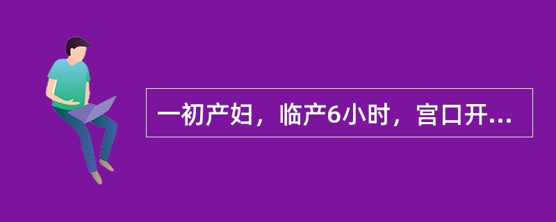 一初产妇，临产6小时，宫口开大2cm，胎心140次/分，宫缩30秒/5～6分钟，强度中等，目前其护理措施应是