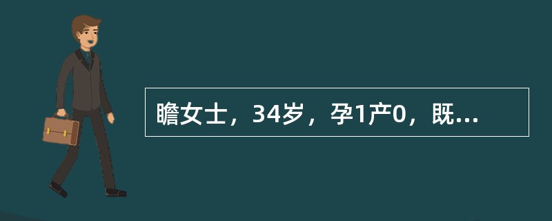 瞻女士，34岁，孕1产0，既往月经规律，但近1年来月经周期混乱，经期持续时间延长，经量不多，伴经期腹痛，行经19天至今未净，以下可除外的诊断是