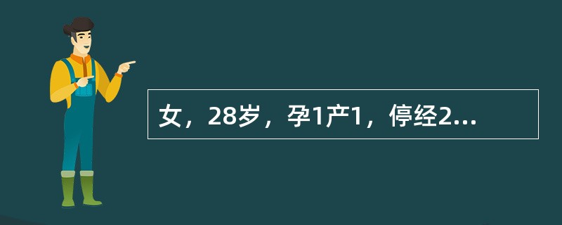 女，28岁，孕1产1，停经2月，不规则阴道流血10天，妇科检查：子宫增大如孕3个月，尿HCG阳性，B超提示为葡萄胎。其处理不应包括