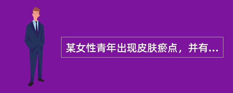 某女性青年出现皮肤瘀点，并有鼻衄、月经过多，近来出现贫血、脾大，错误的护理措施是