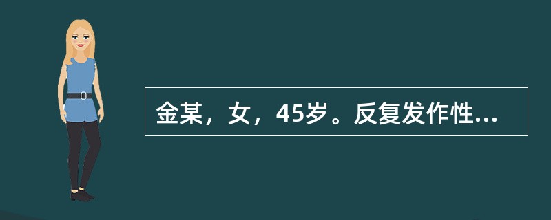 金某，女，45岁。反复发作性一侧颞部搏动性头痛2年，且发作前常出现视物模糊，该病人的头痛类型可能为()