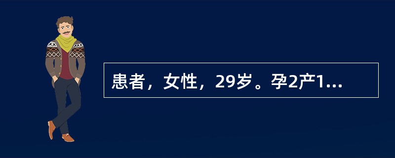患者，女性，29岁。孕2产1。月经周期规则，4～5天/20～23天，经量正常，无痛经，基础体温双相型，妇科检查未见异常。该患者最有可能的诊断是