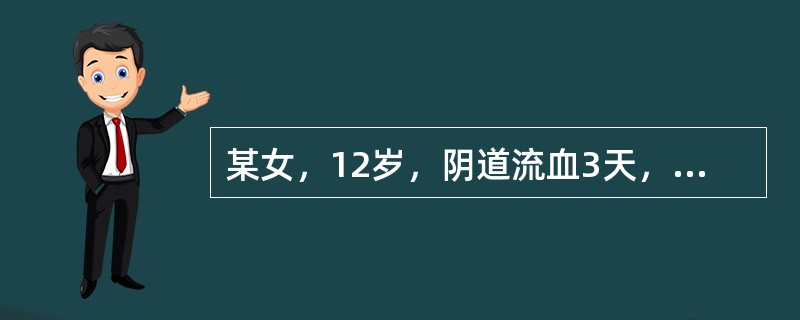 某女，12岁，阴道流血3天，面色苍白，BP12.0/8.0kPa(90/60mmHg)，子宫不大，附件正常，无外伤及性生活史。患者自觉头晕、心悸、四肢冰冷。护理措施下列哪项不适