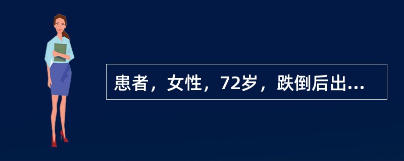 患者，女性，72岁，跌倒后出现右髋部疼痛，移动患肢时疼痛明显，不敢站立和行走，查体：患肢有缩短，呈60°外旋畸形，髋部有压痛，医生诊断骨折。该骨折好发下列哪种人群