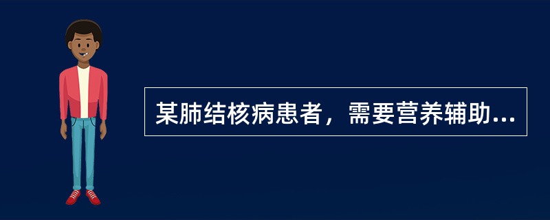 某肺结核病患者，需要营养辅助治疗。下列不属于结核病营养治疗目的的是