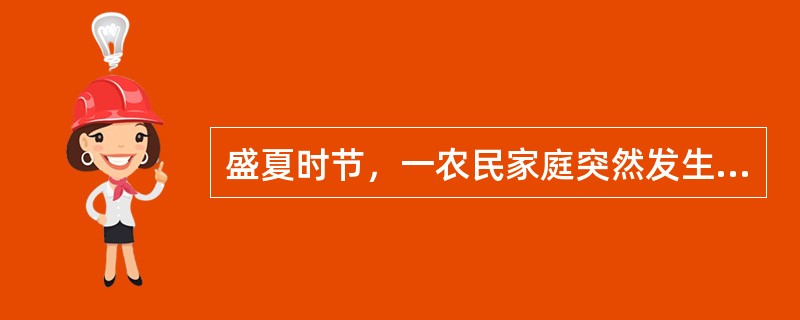 盛夏时节，一农民家庭突然发生由蛔虫幼虫引起的蛔蚴性肺炎，其原因可能与他们进行下列哪项活动有关