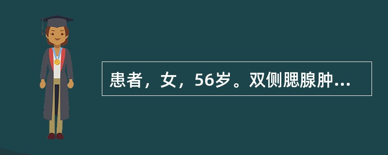 患者，女，56岁。双侧腮腺肿大，口、眼干燥5年，类风湿关节炎3年，口内导管口无唾液分泌。进一步的检查以下哪种对诊断本综合征意义不大（）