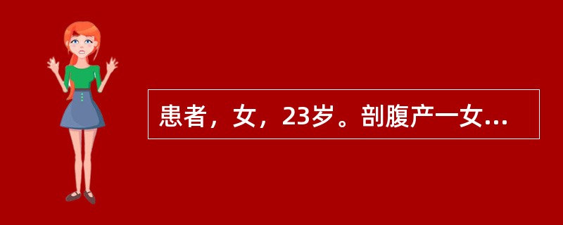 患者，女，23岁。剖腹产一女婴后，小便不通，小腹胀急疼痛，倦怠乏力，少气懒言，语音低微，面色少华，舌质淡，苔薄白，脉缓弱。其诊断为