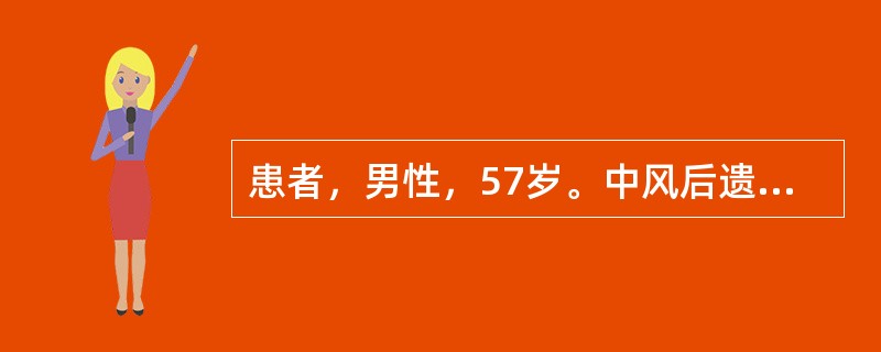 患者，男性，57岁。中风后遗症卧床2年。5天前家人发现患者右侧臀部皮肤红润，肿胀且硬，患者自述麻木、触痛，以手指压之褪色，松指后恢复。该患者病证诊断为()