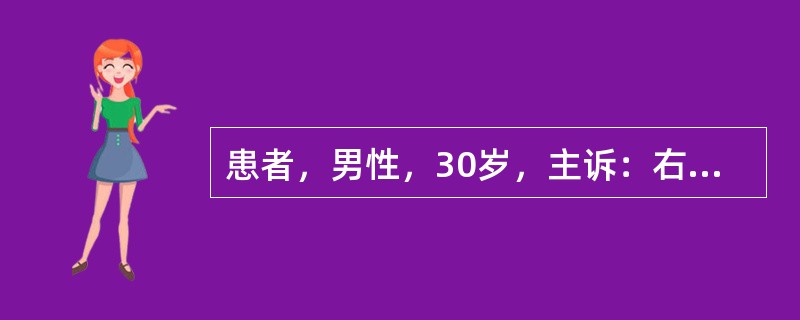 患者，男性，30岁，主诉：右下后牙牙龈反复肿痛3月余。临床检查：右下5缺失，右下6近中倾斜，右下6与右下7间牙龈肿胀，探诊出血，无自发性出血现象。则牙龈反复肿胀最可能的原因是（）