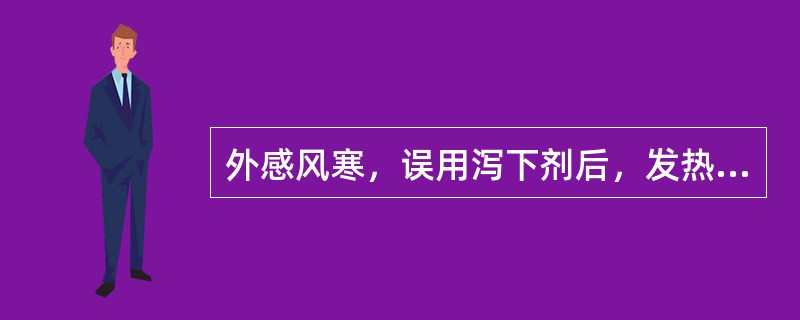 外感风寒，误用泻下剂后，发热头痛，汗出恶风，鼻鸣微喘，舌苔薄白，脉沉缓者，治疗应选用