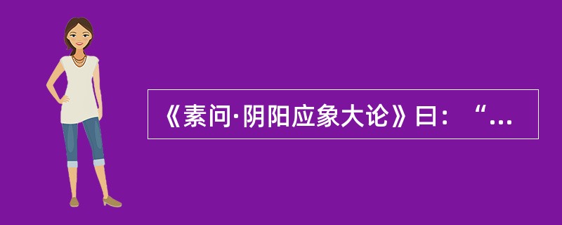 《素问·阴阳应象大论》曰：“能知七损八益，则二者可调。”“二者”是指