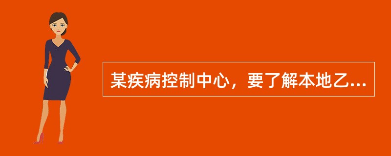 某疾病控制中心，要了解本地乙型肝炎的流行情况，准备开展相关研究。研究实施应对抽样误差大小有一定的认识，下列抽样误差最大的方法是