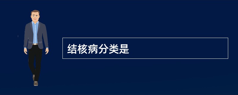 结核病分类是