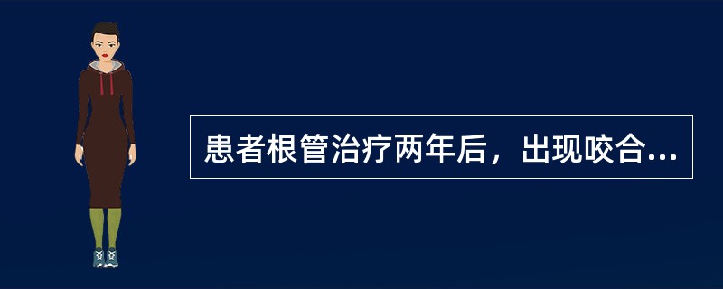 患者根管治疗两年后，出现咬合痛，查见右上第一磨牙近中舌尖劈裂，劈裂部分稍有松动，叩痛（+），牙龈无红肿，冷热测无反应对该牙的处理一般采用（）