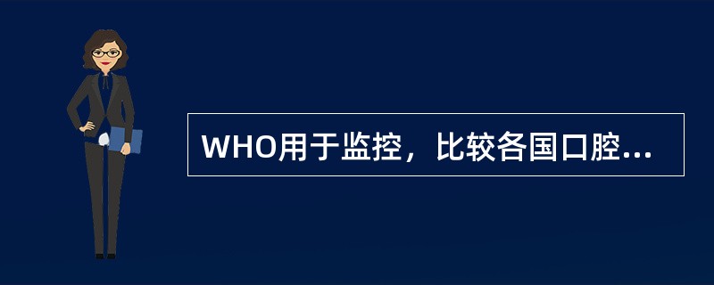 WHO用于监控，比较各国口腔疾病流行趋势的指示年龄组为（）