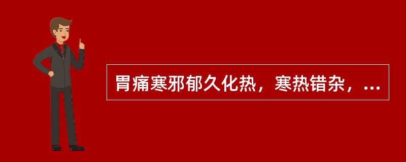 胃痛寒邪郁久化热，寒热错杂，可用何方