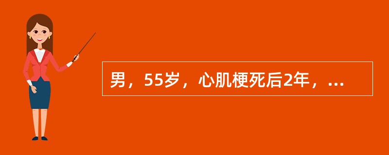 男，55岁，心肌梗死后2年，无心前区疼痛表现，1个月来反复发作心悸，心电图提示频发室性早搏、二联律，冠状动脉造影提示，前降支100％阻塞，心尖部大室壁瘤形成，内有附壁血栓，最恰当的治疗是