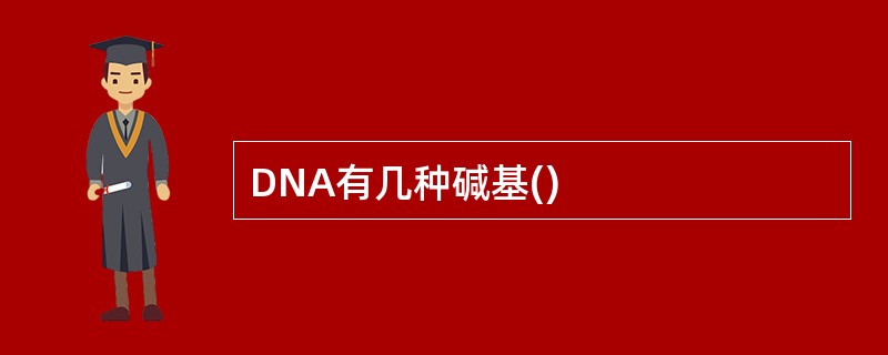 DNA有几种碱基()