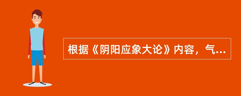 根据《阴阳应象大论》内容，气味辛甘，其性能是（）