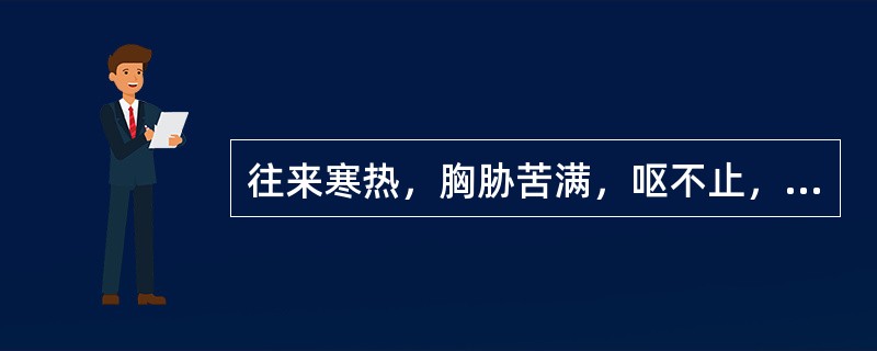 往来寒热，胸胁苦满，呕不止，郁郁微烦，心下痞硬，下利，舌苔黄，脉弦数有力，宜选用（）