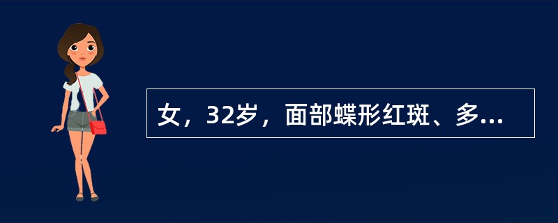 女，32岁，面部蝶形红斑、多关节痛、口腔溃疡2个月，发热1周。ANA（+），抗Sm抗体（+），抗SSA抗体（+），血尿常规正常，胸片正常，目前无感染证据。最佳治疗方案是（）