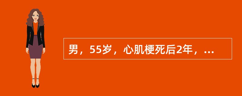 男，55岁，心肌梗死后2年，无心前区疼痛表现，1个月来反复发作心悸，心电图提示频发室性早搏、二联律，冠状动脉造影提示，前降支100%阻塞，心尖部大室壁瘤形成，内有附壁血栓，最恰当的治疗是（）