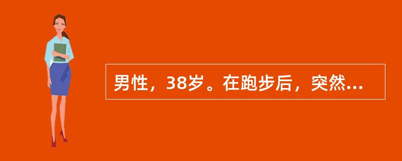 男性，38岁。在跑步后，突然左腰部绞痛，相继出现肉眼血尿，左腰部有轻度压痛和叩击痛，无肌紧张，应首先考虑为()