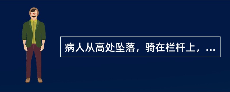 病人从高处坠落，骑在栏杆上，自诉会阴部疼痛，尿道滴血伴排尿困难。体检会阴部血肿明显，无其他伤情。导尿管不能置入。该病人最合理的治疗为（）