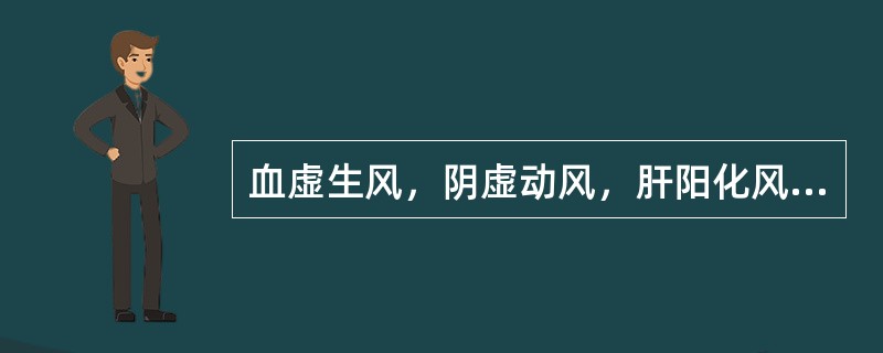 血虚生风，阴虚动风，肝阳化风，热极生风，均能见到的症状是（）