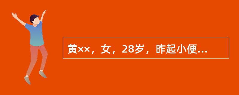 黄××，女，28岁，昨起小便频急，涩痛而赤，腰酸，少腹胀痛，心烦，少寐，舌质红，苔黄，脉滑数。若患者小便淋漓出血不止，可先用何药以止血（）