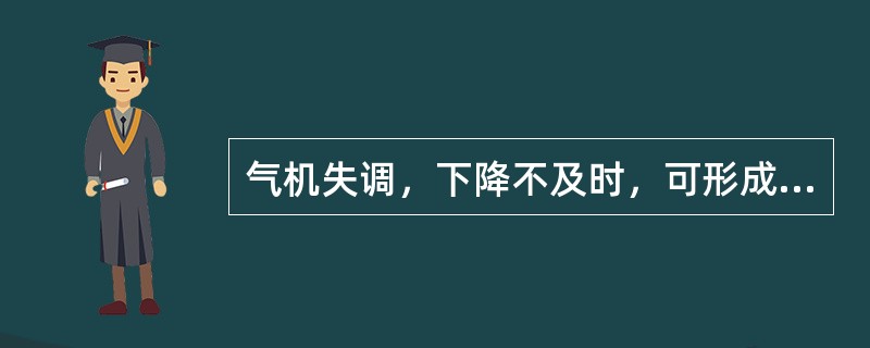 气机失调，下降不及时，可形成的是（）