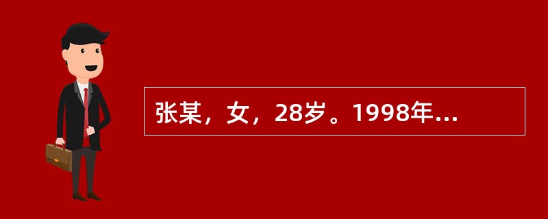 张某，女，28岁。1998年3月28日就诊。主诉：便秘2个月，患者发病的2个月前刮宫产一女婴，因术中出血过多，曾输血600毫升。分娩后至今，每次排便均需外用开塞露或服果导片，以后用药量渐增大.现每需服