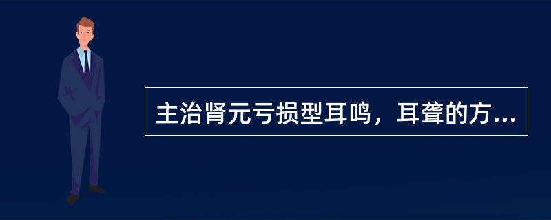 主治肾元亏损型耳鸣，耳聋的方剂是（　　）。