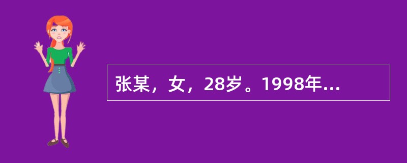 张某，女，28岁。1998年3月28日就诊。主诉：便秘2个月，患者发病的2个月前刮宫产一女婴，因术中出血过多，曾输血600毫升。分娩后至今，每次排便均需外用开塞露或服果导片，以后用药量渐增大．现每需服