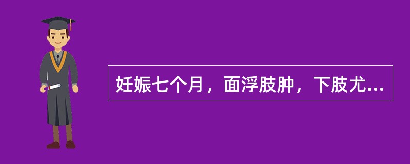 妊娠七个月，面浮肢肿，下肢尤甚，腰酸乏力，下肢逆冷，小便不利，舌·淡苔润，脉沉迟。其治疗常用方