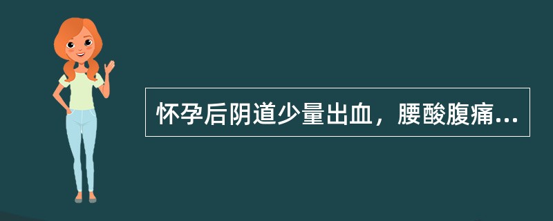 怀孕后阴道少量出血，腰酸腹痛，下坠，头晕耳鸣，夜尿多，舌淡暗，苔白，脉沉细滑尺脉弱。其治疗常用方