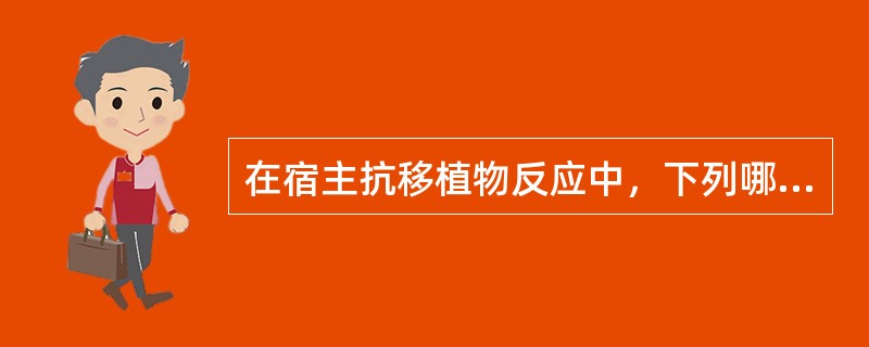 在宿主抗移植物反应中，下列哪种排斥最严重？（　　）